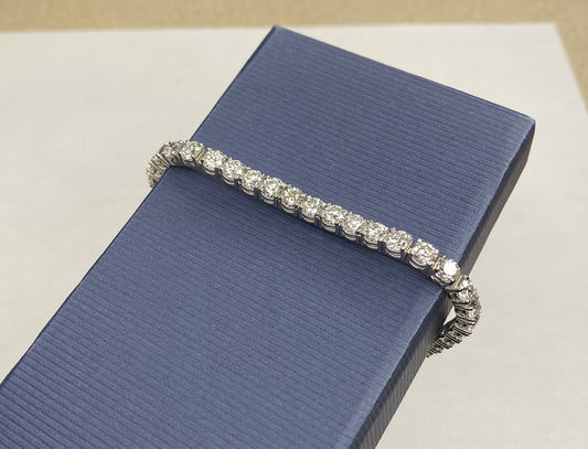 10.00 Carat Lab Created Diamond Bracelet